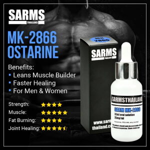 สร้างกล้ามเนื้อติดมันและเพิ่มการรักษาด้วย Ostarine MK-2866