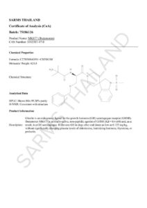 MK-677 Lab Results - Sarms Thailand